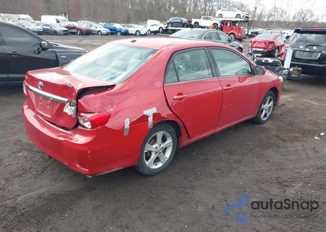 2013 Toyota Corolla Le из США, поврежденный, VIN 2T1BU4EE3DC005875